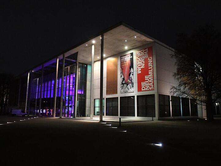 Pinakothek der Moderne. Foto: Felix Hörhager/Archivbild