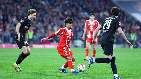 Wirbelt mit einem tiefen K&ouml;rperschwerpunkt: Talent Maycon Cardozo ist sogar noch kleiner als Lennart Karl.