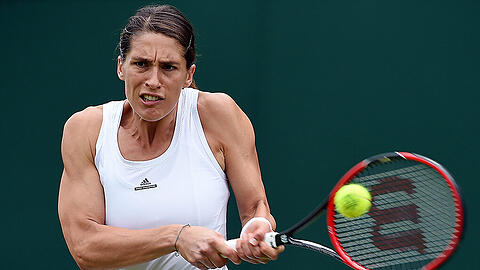 Andrea Petkovic steht in der zweiten Runde von Wimbledon.