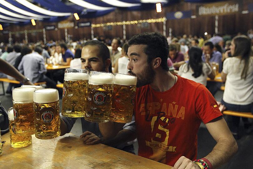 Viva Bavaria: Das Oktoberfest in Madrid.