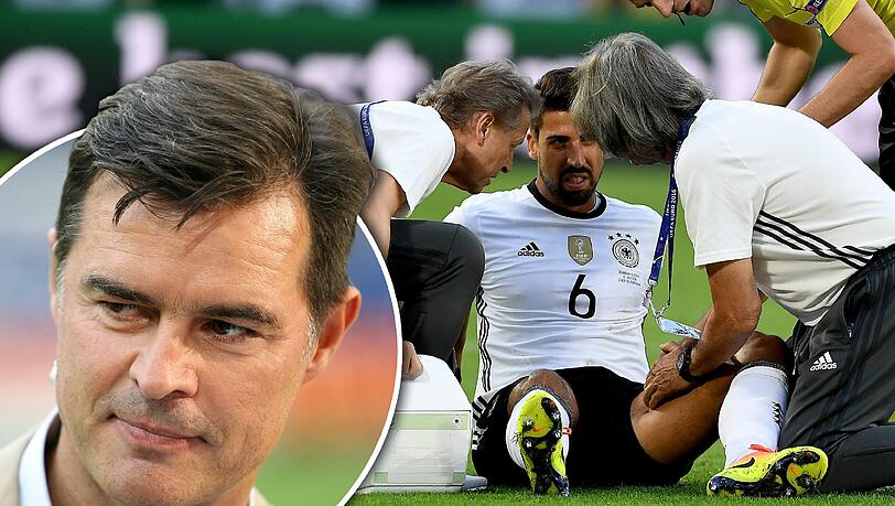 Thomas Berthold sieht im Khedira-Ausfall einen großen Nachteil für die DFB-Elf. Thomas Berthold sieht im Khedira-Ausfall einen großen Nachteil für die DFB-Elf.