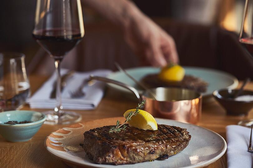 Ein ganz "normales" Grillroom-Steak.