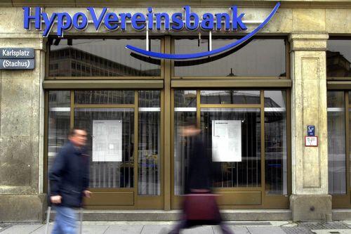 Eine Filiale der HypoVereinsbank.