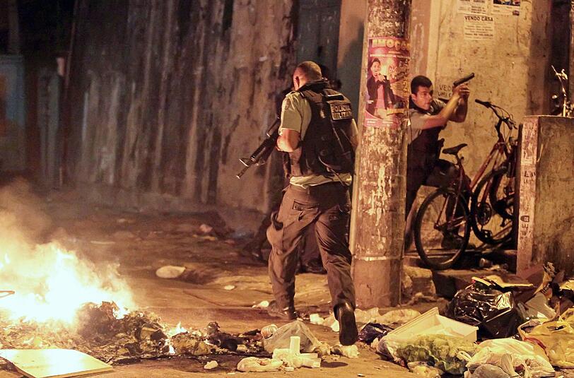Bereits seit mehreren Wochen gibt es immer wieder Randale in Rio de Janeiro.