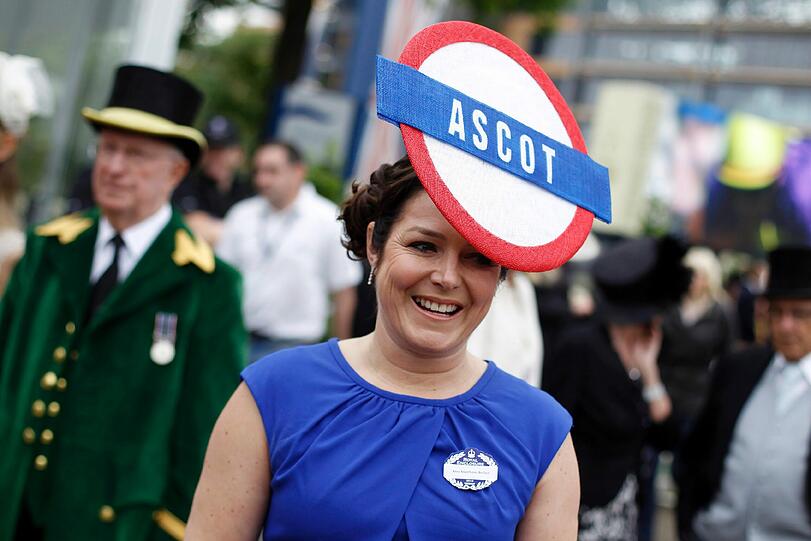 Royal Ascot - die schrägste Hut-Parade der Welt!