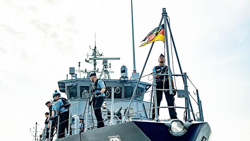 Unter anderem sollen Minenjagdboote zum Einsatz kommen. (Archivbild) Unter anderem sollen Minenjagdboote zum Einsatz kommen. (Archivbild)