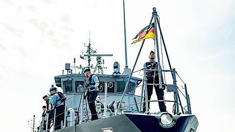 Unter anderem sollen Minenjagdboote zum Einsatz kommen. (Archivbild)