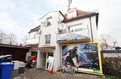 In diesem Haus in Perlach geschah die grausame Bluttat: Die Bilder vom Tatort.