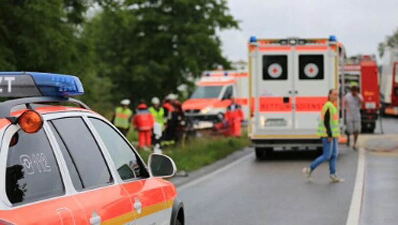 Tödlicher Verkehrsunfall bei Obing Tödlicher Verkehrsunfall bei Obing
