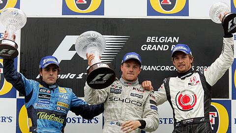 Vor elf Jahren standen die Drei schon gemeinsam auf dem Podium. Die nächste Saison könnte ihre letzte sein.