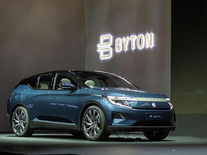 Das SUV-Modell M-Byte des Herstellers Byton.