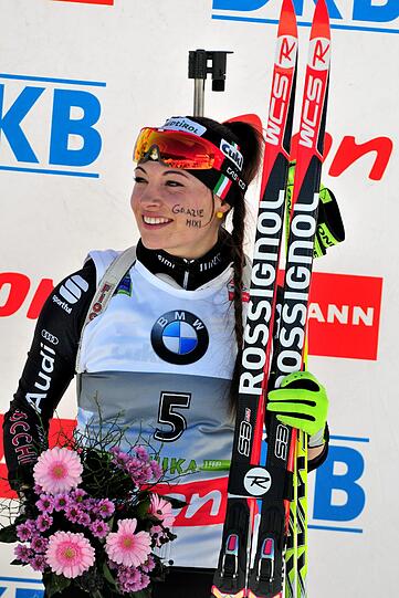 Italien hat wieder einen echten Biathlon-Star - und Dorothea Wierer ist ein sehr fotogene Skijägerin. Der Beweis in Bildern...