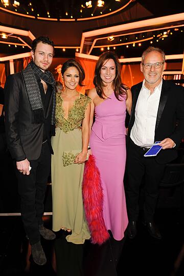 Nazan Eckes und Julian Khol, Reinhold Beckmann und Kerstin Beckmann