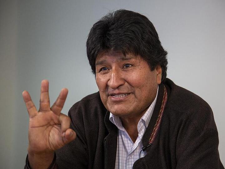Evo Morales, Ex-Präsident von Bolivien, im dpa-Interview.
