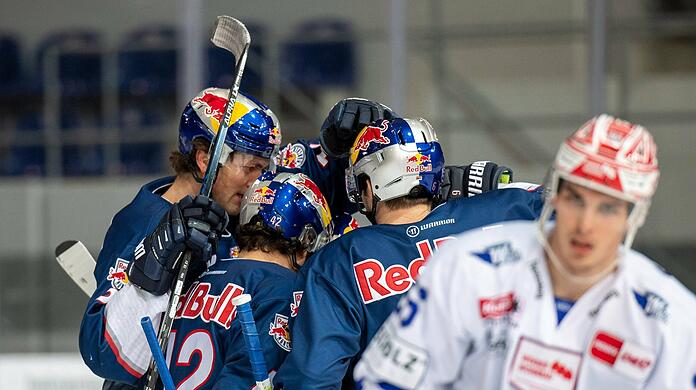 Torjubel nach dem 4:2: Der EHC München machte schon im zweiten Drittel alles klar.