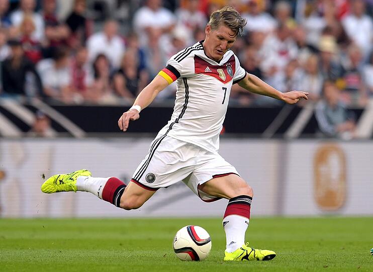 10. Juni 2015: Bastian Schweinsteiger im Test-Länderspiel gegen die USA in Köln.