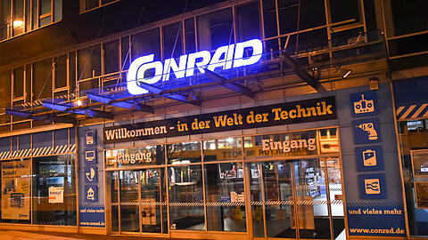Conrad Electronics schließt fast alle Filialen, auch jene in München. (Im Bild: die Filiale in Essen).
