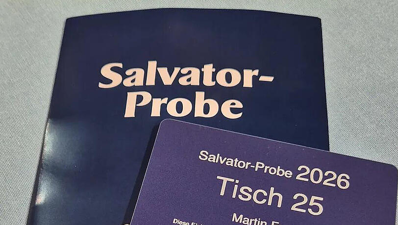 Nur mit dieser Karte d&uuml;rfen G&auml;ste wieder zur Starkbierprobe auf dem Nockherberg eingelassen werden.