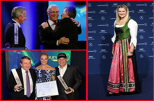 Der Laureus Medien Preis wird für journalistische Beiträge, Initiativen und Personen, die ein besonderes soziales Engagement im Sport gezeigt haben, vergeben. Sehen Sie hier die Bilder aus Kitzbühel.