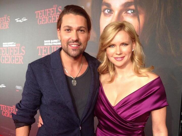 David Garrett und Veronica Ferres bei der Premiere von "Der Teufelsgeiger"