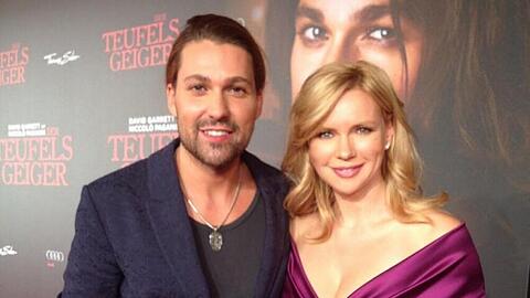 David Garrett und Veronica Ferres bei der Premiere von "Der Teufelsgeiger"