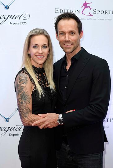 Sven Hannawald mit Frau Melissa