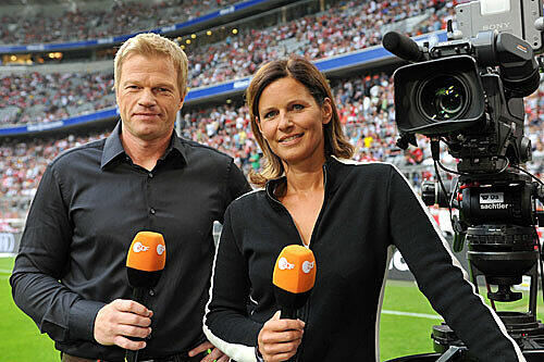 Katrin Müller-Hohenstein und Oliver Kahn