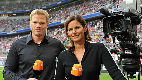 Katrin Müller-Hohenstein und Oliver Kahn Katrin Müller-Hohenstein und Oliver Kahn