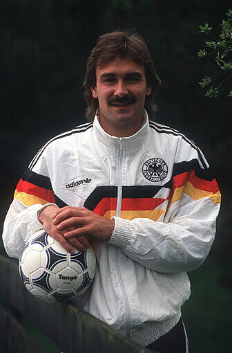 Raimond Aumann 1989 vor der WM in Italien.