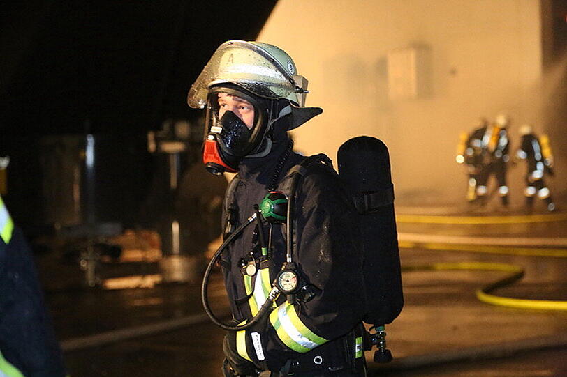 Bilder vom Großbrand in Engelsberg.