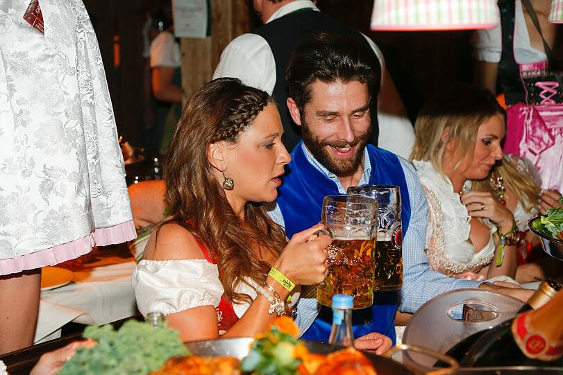 Simone Ballack und Maik Eichhorn.