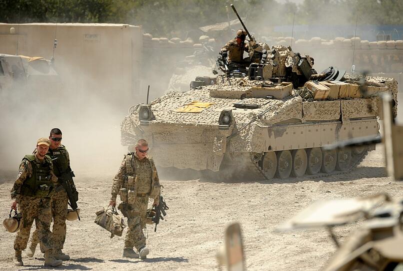 Bundeswehrsoldaten sind bei Kundus im Einsatz. Die Anzahl soll nochmals erhöht werden.