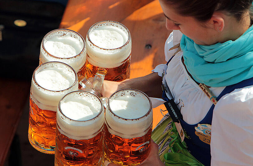 Bis zu 11,80 Euro kostet dieses Jahr die Maß.