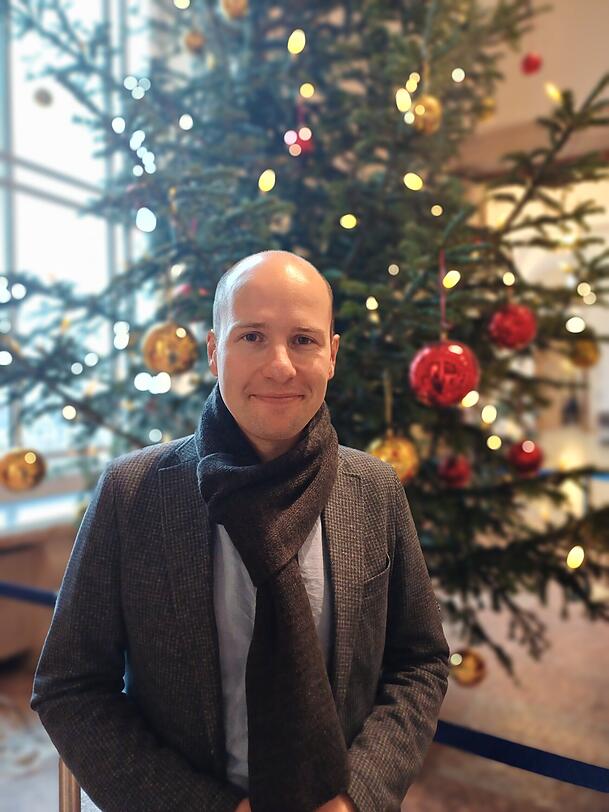 Er ist in diesem Jahr Vater geworden: Der Finanz-Experte der Gr&uuml;nen im Maximilianeum, Tim Pargent.