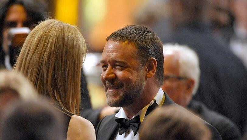 Russel Crowe im Gespräch mit Nicole Kidman in Los Angeles Russel Crowe im Gespräch mit Nicole Kidman in Los Angeles