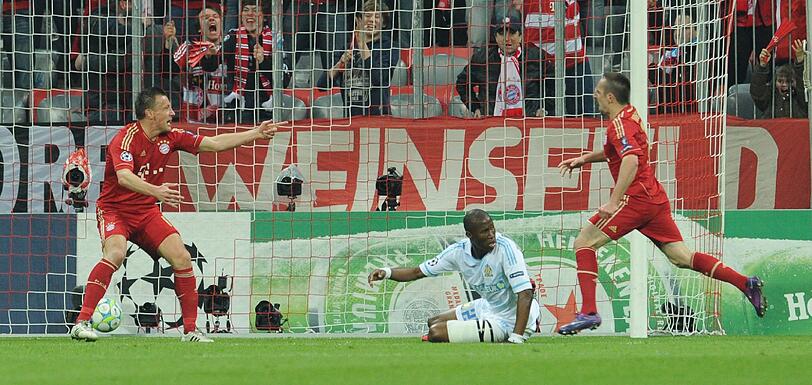 Bayern gegen Marseille - die Bilder des Spiels.