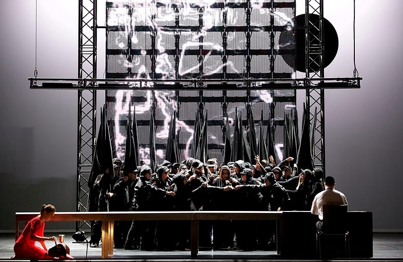"Dantons Tod" von Gottfried von Einem im Gärtnerplatztheater.
