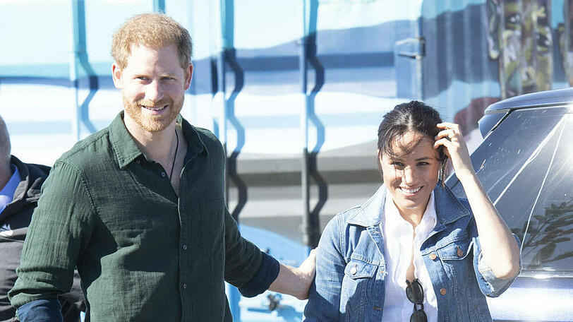 Prinz Harry und Herzogin Meghan sind seit 100 Tagen nicht mehr als Senior Royals für die britische Königsfamilie tätig.
