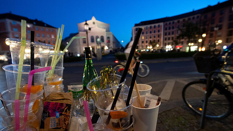 Der Münchner Gärtnerplatz gilt als Party-Hotspot für Jugendliche.
