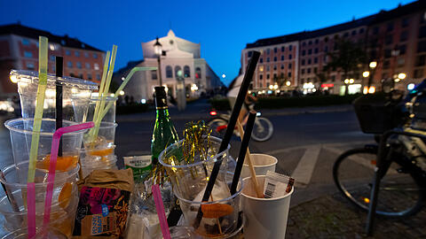 Der Münchner Gärtnerplatz gilt als Party-Hotspot für Jugendliche. (Archivbild)