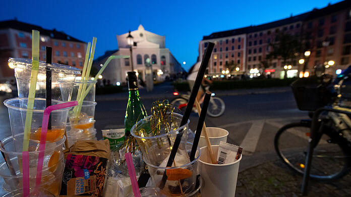 Der Münchner Gärtnerplatz gilt als Party-Hotspot für Jugendliche. (Archivbild)