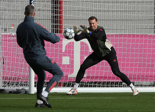 Aktuell in bestechender Form: Manuel Neuer. Aktuell in bestechender Form: Manuel Neuer.