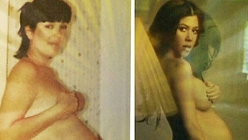Die Kardashian-Kugel: Clan-Mama Kris Jenner (li.) und ihre älteste Tochter Kourtney Kardashian Die Kardashian-Kugel: Clan-Mama Kris Jenner (li.) und ihre älteste Tochter Kourtney Kardashian