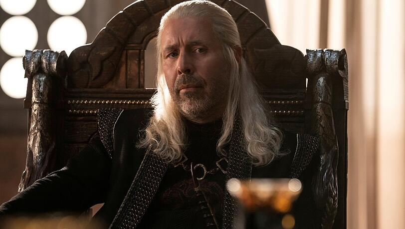 Paddy Considine als Viserys I. Targaryen in "House of the Dragon".