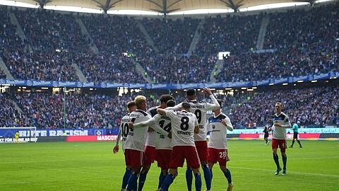 Der Hamburger SV liegt in der Tabelle der 2. Liga auf dem zweiten Platz.