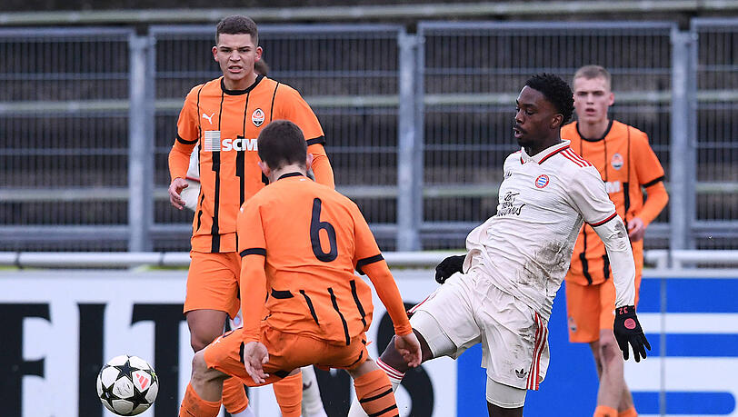 Traf in der Youth League für den FC Bayern: Flügelflitzer Michael Scott.