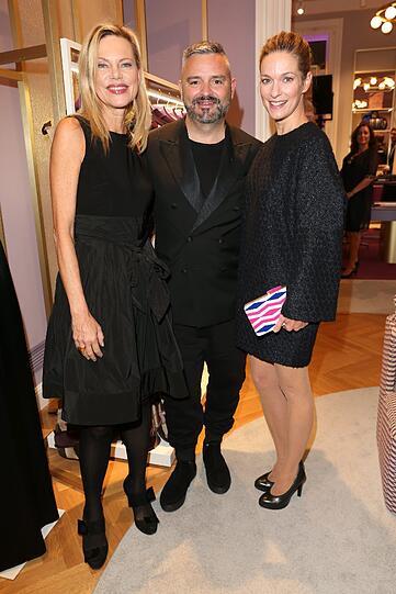 Nina Ruge mit Adrian Runhof und Lisa Martinek