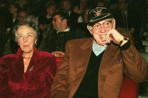 Horst und Ursula Tappert bei einer Zirkus-Premiere