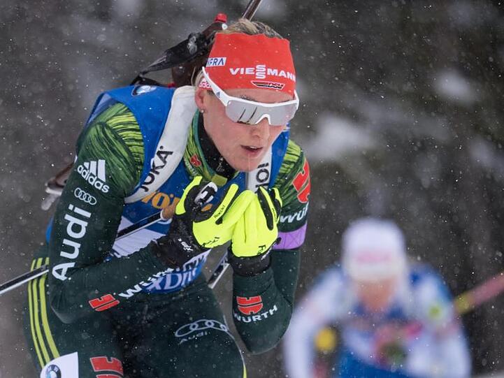 Geht am Holmenkollen auf Verfolgungsjagd: Denise Herrmann.