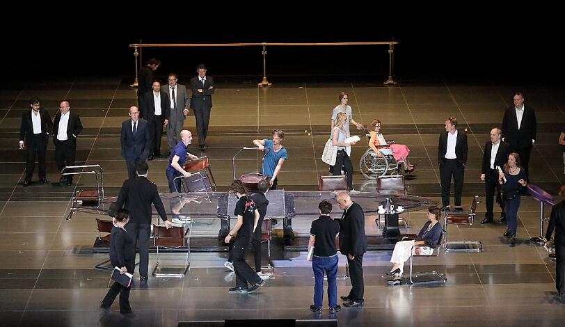 Franz Schrekers Oper "Die Gezeichneten" im Nationaltheater.